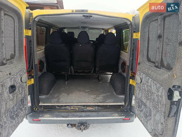 Жовтий Рено Трафік, об'ємом двигуна 2 л та пробігом 277 тис. км за 8900 $, фото 14 на Automoto.ua