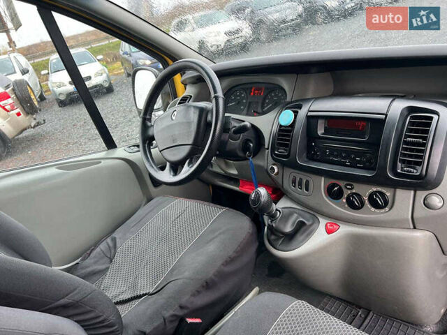 Желтый Рено Трафик, объемом двигателя 2 л и пробегом 187 тыс. км за 8990 $, фото 30 на Automoto.ua