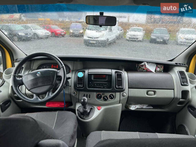 Желтый Рено Трафик, объемом двигателя 2 л и пробегом 187 тыс. км за 8990 $, фото 28 на Automoto.ua