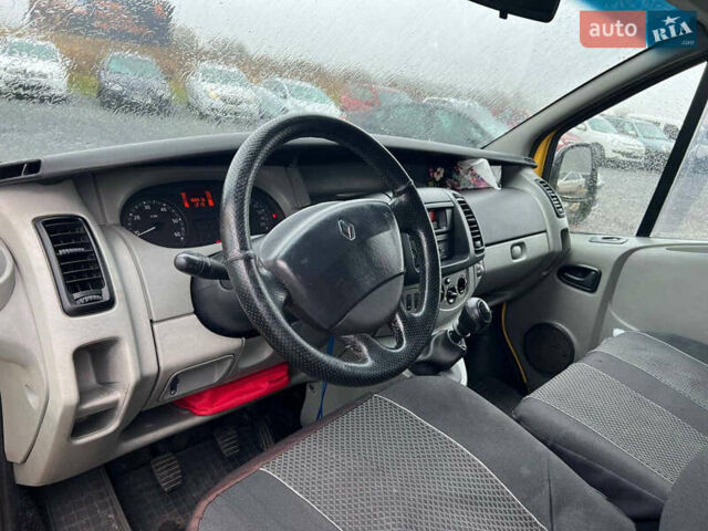 Желтый Рено Трафик, объемом двигателя 2 л и пробегом 187 тыс. км за 8990 $, фото 16 на Automoto.ua