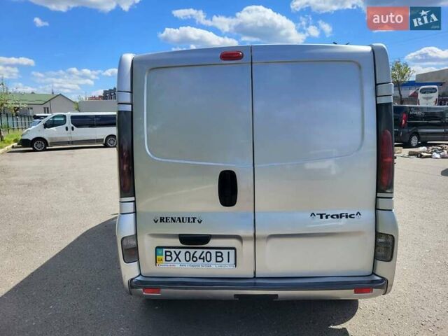 Серый Рено Трафик, объемом двигателя 2.46 л и пробегом 247 тыс. км за 8600 $, фото 13 на Automoto.ua