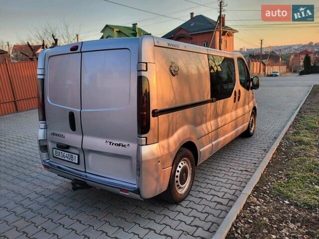 Серый Рено Трафик, объемом двигателя 2.46 л и пробегом 247 тыс. км за 8600 $, фото 35 на Automoto.ua