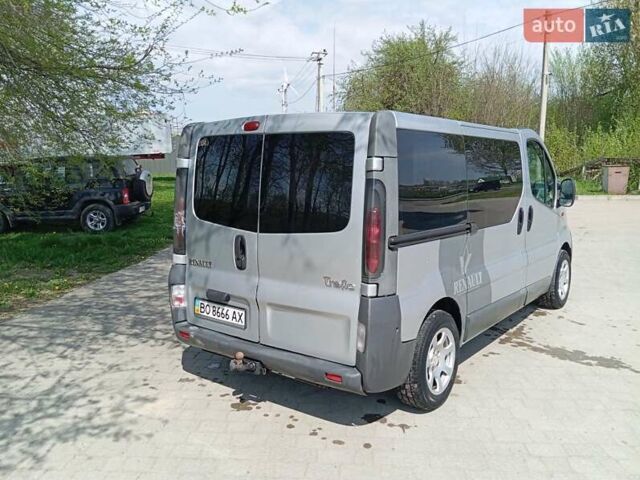 Серый Рено Трафик, объемом двигателя 1.87 л и пробегом 275 тыс. км за 7300 $, фото 2 на Automoto.ua