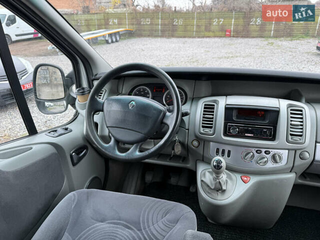 Серый Рено Трафик, объемом двигателя 2.5 л и пробегом 299 тыс. км за 12900 $, фото 8 на Automoto.ua