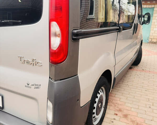 Сірий Рено Трафік, об'ємом двигуна 2 л та пробігом 205 тис. км за 10200 $, фото 14 на Automoto.ua