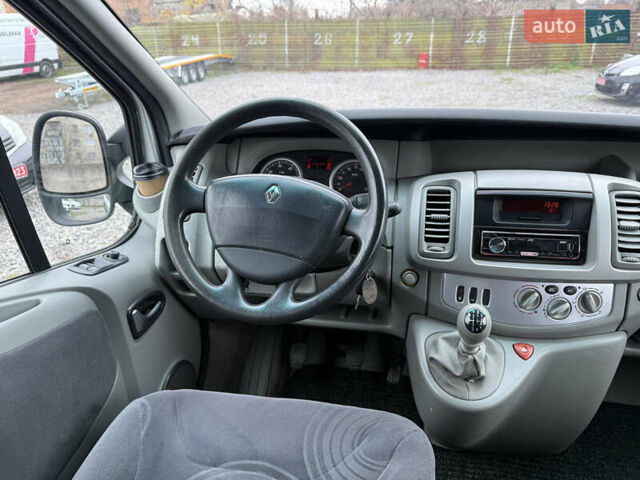 Серый Рено Трафик, объемом двигателя 2.5 л и пробегом 299 тыс. км за 12900 $, фото 7 на Automoto.ua