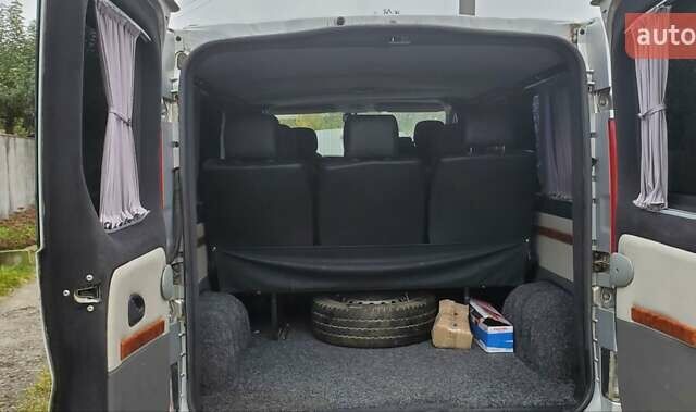 Серый Рено Трафик, объемом двигателя 2 л и пробегом 369 тыс. км за 9700 $, фото 3 на Automoto.ua