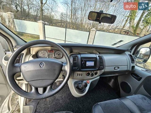 Сірий Рено Трафік, об'ємом двигуна 2 л та пробігом 124 тис. км за 14100 $, фото 11 на Automoto.ua
