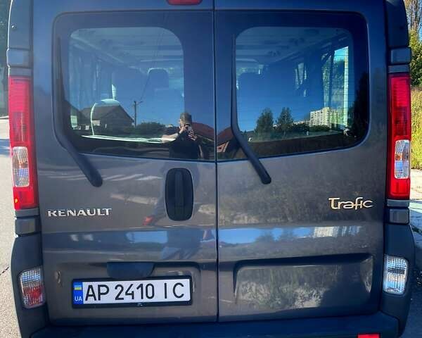 Серый Рено Трафик, объемом двигателя 2 л и пробегом 203 тыс. км за 12300 $, фото 3 на Automoto.ua