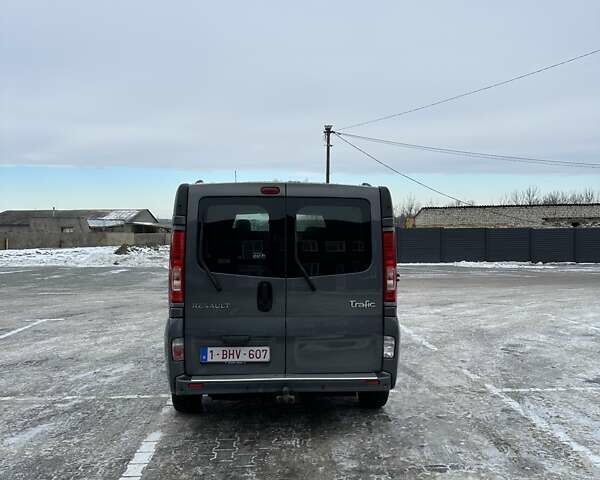 Сірий Рено Трафік, об'ємом двигуна 2 л та пробігом 267 тис. км за 13500 $, фото 3 на Automoto.ua