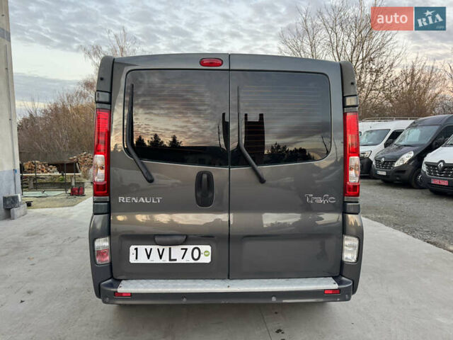 Серый Рено Трафик, объемом двигателя 2 л и пробегом 225 тыс. км за 13900 $, фото 8 на Automoto.ua
