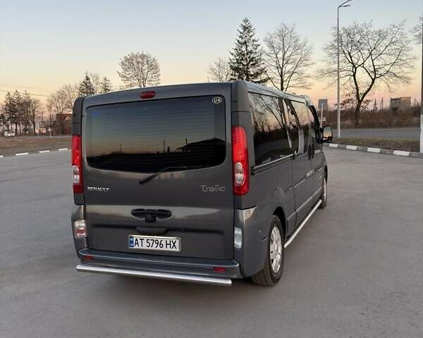 Серый Рено Трафик, объемом двигателя 2 л и пробегом 274 тыс. км за 15150 $, фото 3 на Automoto.ua