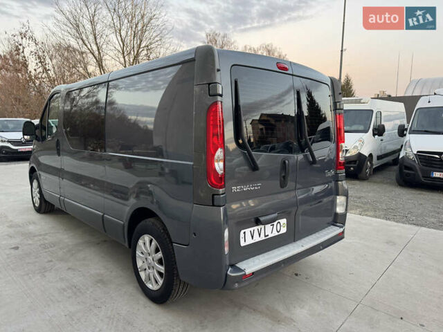 Серый Рено Трафик, объемом двигателя 2 л и пробегом 225 тыс. км за 13900 $, фото 9 на Automoto.ua