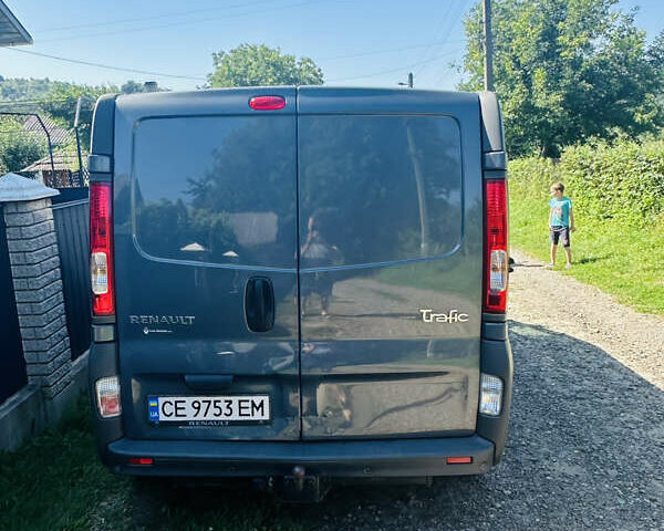 Серый Рено Трафик, объемом двигателя 2 л и пробегом 5 тыс. км за 8300 $, фото 12 на Automoto.ua