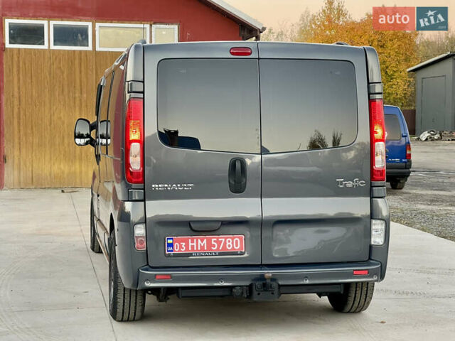 Серый Рено Трафик, объемом двигателя 2 л и пробегом 299 тыс. км за 14499 $, фото 11 на Automoto.ua