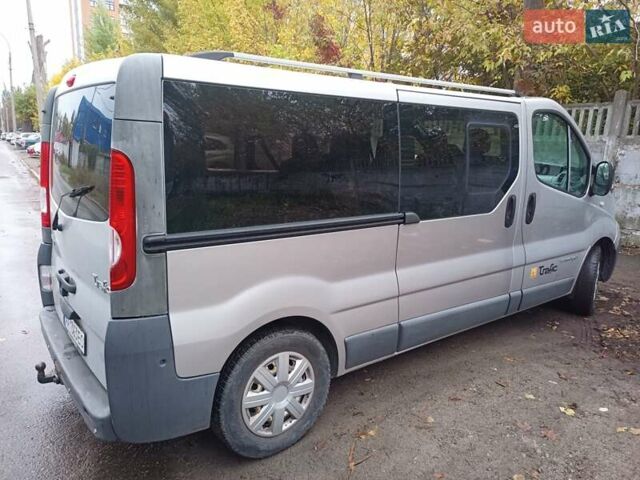 Сірий Рено Трафік, об'ємом двигуна 2 л та пробігом 218 тис. км за 14500 $, фото 22 на Automoto.ua