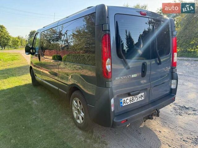 Серый Рено Трафик, объемом двигателя 2 л и пробегом 331 тыс. км за 15500 $, фото 3 на Automoto.ua