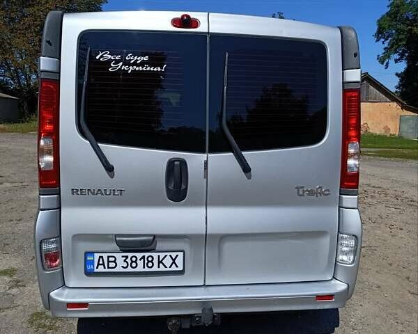 Серый Рено Трафик, объемом двигателя 2 л и пробегом 252 тыс. км за 15500 $, фото 14 на Automoto.ua