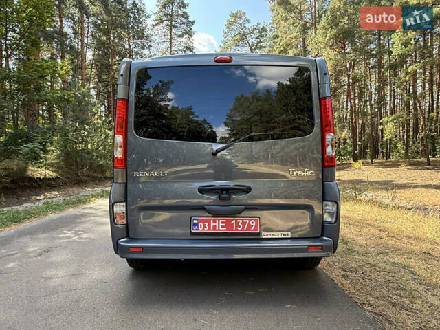 Сірий Рено Трафік, об'ємом двигуна 2 л та пробігом 267 тис. км за 16800 $, фото 12 на Automoto.ua