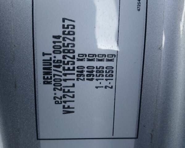 Сірий Рено Трафік, об'ємом двигуна 1.6 л та пробігом 245 тис. км за 15200 $, фото 3 на Automoto.ua