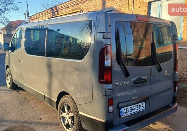 Сірий Рено Трафік, об'ємом двигуна 1.6 л та пробігом 205 тис. км за 16800 $, фото 3 на Automoto.ua