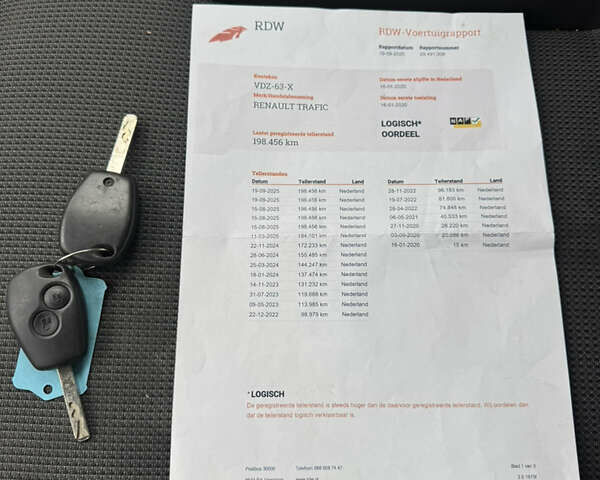 Серый Рено Трафик, объемом двигателя 2 л и пробегом 202 тыс. км за 23999 $, фото 22 на Automoto.ua