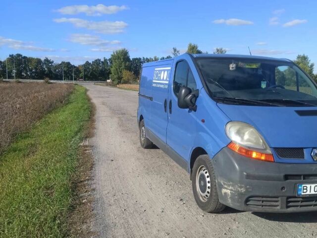Синий Рено Трафик, объемом двигателя 1.9 л и пробегом 360 тыс. км за 6300 $, фото 1 на Automoto.ua