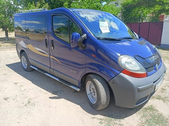 Рено Трафик 2004 в Баштанке на Automoto.ua Синий Рено Трафик, объемом двигателя 1.9 л и пробегом 10 тыс. км за 6500 $, фото 5 на Automoto.ua