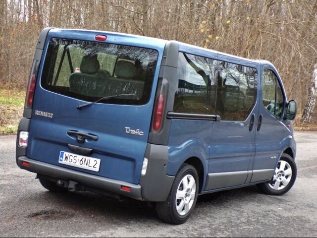 Синий Рено Трафик, объемом двигателя 2.5 л и пробегом 286 тыс. км за 6410 $, фото 11 на Automoto.ua