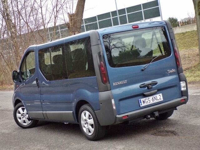 Синий Рено Трафик, объемом двигателя 2.5 л и пробегом 286 тыс. км за 6410 $, фото 10 на Automoto.ua