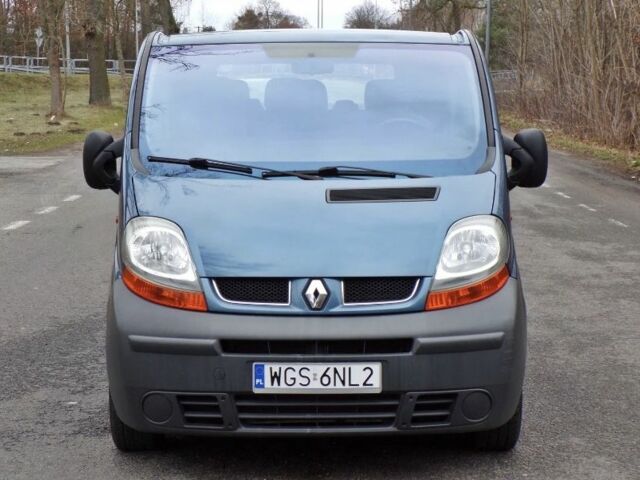 Синий Рено Трафик, объемом двигателя 2.5 л и пробегом 286 тыс. км за 6410 $, фото 5 на Automoto.ua