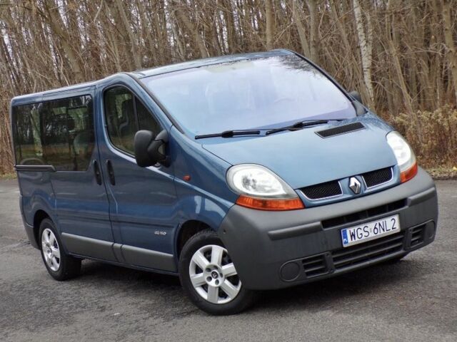 Синий Рено Трафик, объемом двигателя 2.5 л и пробегом 286 тыс. км за 6410 $, фото 9 на Automoto.ua