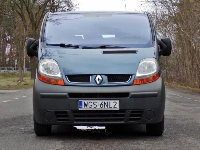 Синий Рено Трафик, объемом двигателя 2.5 л и пробегом 286 тыс. км за 6410 $, фото 7 на Automoto.ua