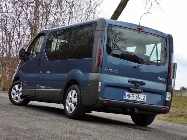 Синий Рено Трафик, объемом двигателя 2.5 л и пробегом 286 тыс. км за 6410 $, фото 4 на Automoto.ua