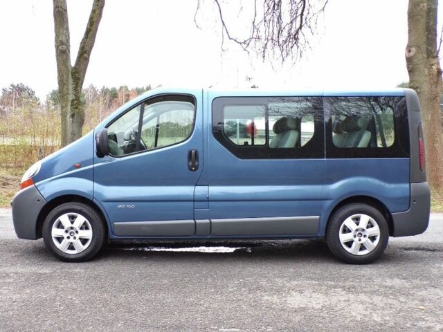 Синий Рено Трафик, объемом двигателя 2.5 л и пробегом 286 тыс. км за 6410 $, фото 8 на Automoto.ua