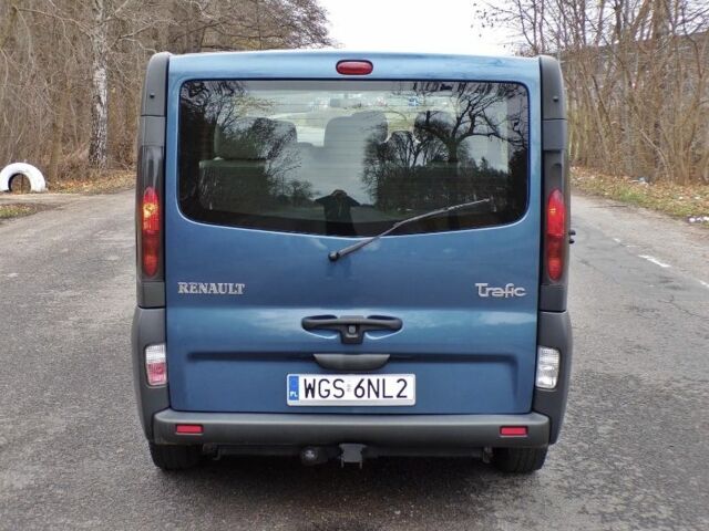 Синий Рено Трафик, объемом двигателя 2.5 л и пробегом 286 тыс. км за 6410 $, фото 12 на Automoto.ua