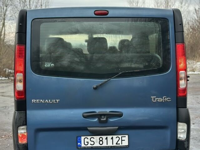 Синий Рено Трафик, объемом двигателя 2 л и пробегом 300 тыс. км за 4750 $, фото 3 на Automoto.ua