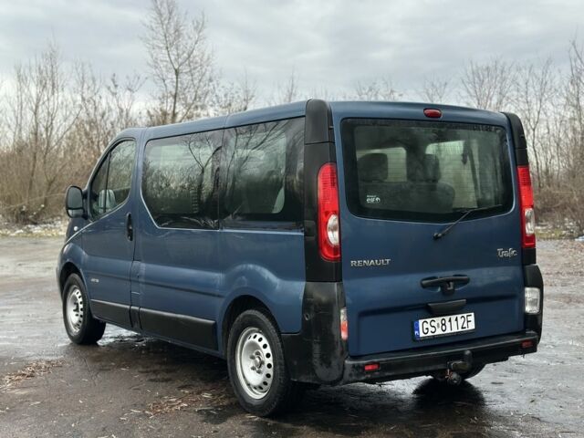 Синий Рено Трафик, объемом двигателя 2 л и пробегом 300 тыс. км за 4750 $, фото 2 на Automoto.ua