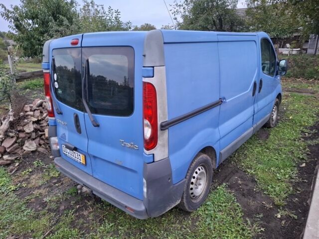 Синій Рено Трафік, об'ємом двигуна 2 л та пробігом 155 тис. км за 3500 $, фото 3 на Automoto.ua