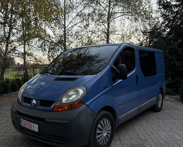 Синій Рено Трафік, об'ємом двигуна 1.9 л та пробігом 321 тис. км за 4500 $, фото 6 на Automoto.ua