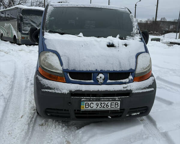 Синій Рено Трафік, об'ємом двигуна 1.9 л та пробігом 300 тис. км за 4800 $, фото 2 на Automoto.ua