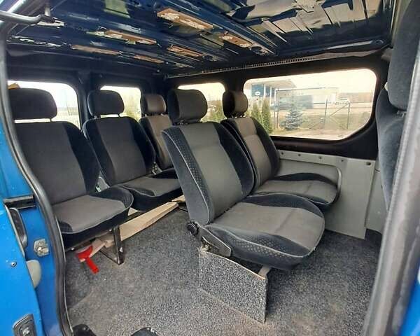 Синій Рено Трафік, об'ємом двигуна 1.9 л та пробігом 410 тис. км за 6500 $, фото 16 на Automoto.ua