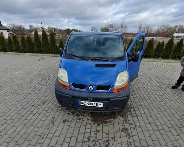 Синій Рено Трафік, об'ємом двигуна 1.9 л та пробігом 410 тис. км за 6500 $, фото 1 на Automoto.ua