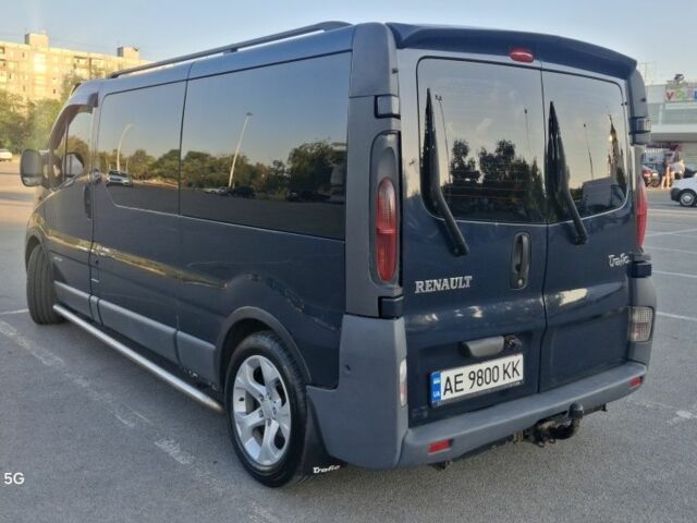 Синій Рено Трафік, об'ємом двигуна 1.9 л та пробігом 540 тис. км за 7499 $, фото 3 на Automoto.ua