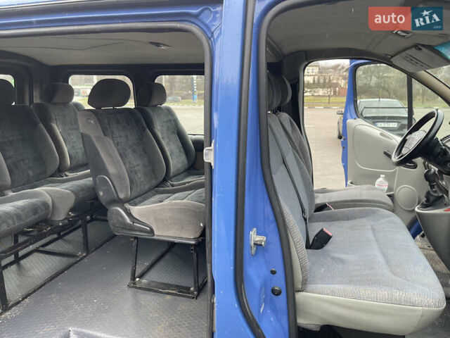 Синій Рено Трафік, об'ємом двигуна 1.9 л та пробігом 284 тис. км за 7000 $, фото 8 на Automoto.ua