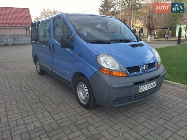 Синий Рено Трафик, объемом двигателя 1.9 л и пробегом 197 тыс. км за 6900 $, фото 14 на Automoto.ua