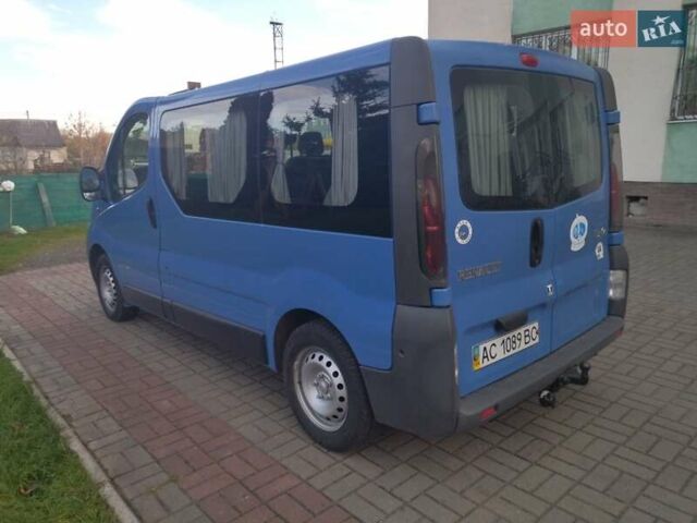 Синий Рено Трафик, объемом двигателя 1.9 л и пробегом 197 тыс. км за 6900 $, фото 15 на Automoto.ua