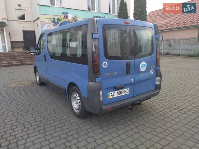 Синий Рено Трафик, объемом двигателя 1.9 л и пробегом 197 тыс. км за 6900 $, фото 9 на Automoto.ua