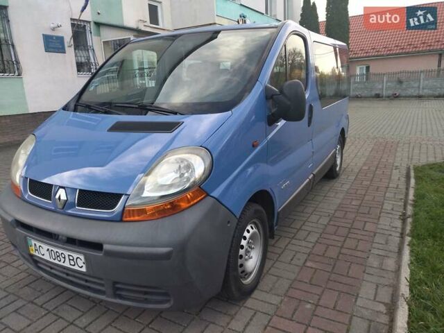 Синий Рено Трафик, объемом двигателя 1.9 л и пробегом 197 тыс. км за 6900 $, фото 16 на Automoto.ua