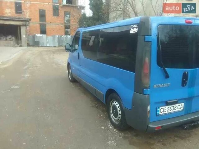 Синий Рено Трафик, объемом двигателя 1.9 л и пробегом 350 тыс. км за 7300 $, фото 18 на Automoto.ua